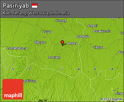 Physical Map of Pasiriyab