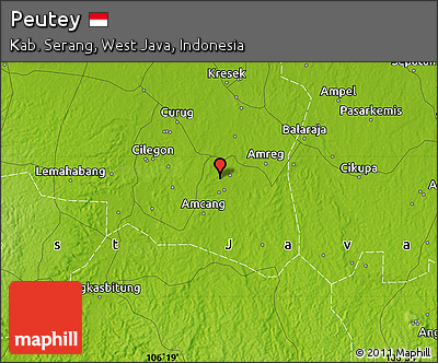 Physical Map of Peutey
