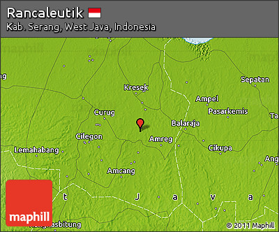 Physical Map of Rancaleutik