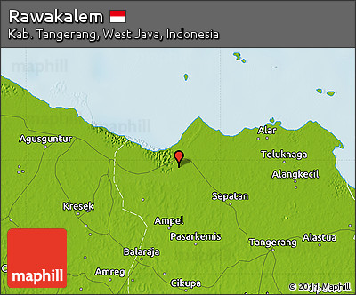 Physical Map of Rawakalem