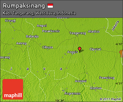 Physical Map of Rumpaksinang
