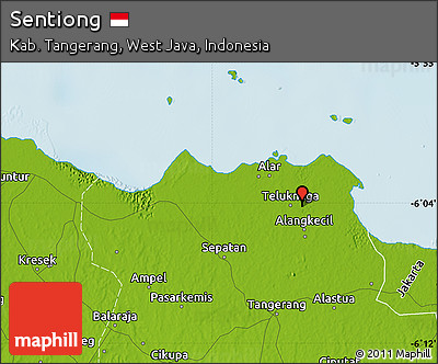 Physical Map of Sentiong