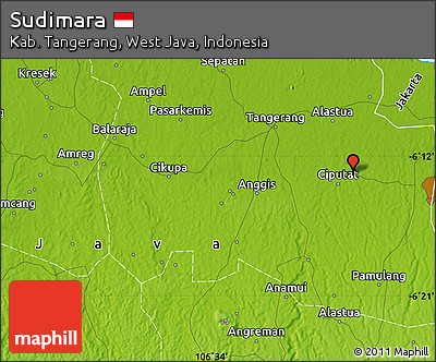 Physical Map of Sudimara