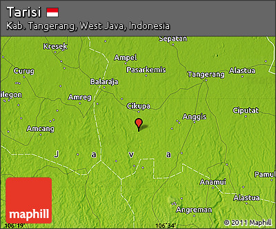 Physical Map of Tarisi
