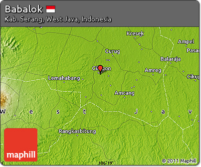 Physical Map of Babalok