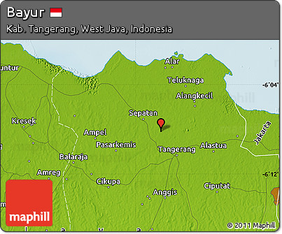 Physical Map of Bayur