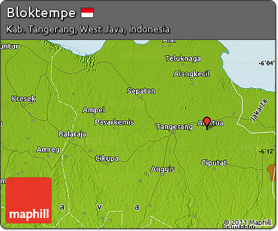 Physical Map of Bloktempe