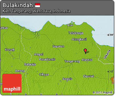 Physical Map of Bulakindah