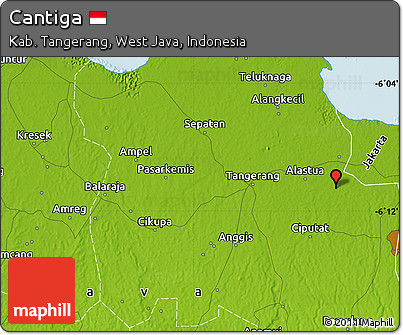 Physical Map of Cantiga