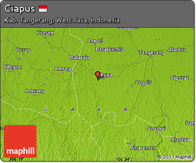 Physical Map of Ciapus