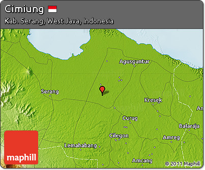 Physical Map of Cimiung