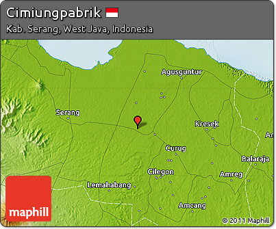 Physical Map of Cimiungpabrik