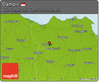 Physical Map of Dampit