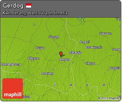 Physical Map of Gerdog