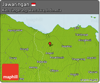 Physical Map of Jawaringan