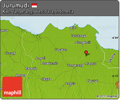 Physical Map of Jurumudi