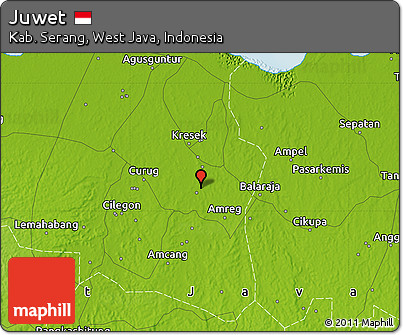 Physical Map of Juwet