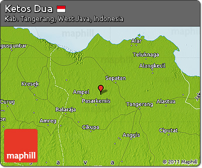 Physical Map of Ketos Dua