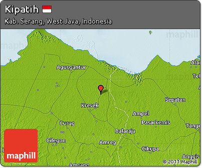 Physical Map of Kipatih