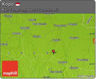 Physical Map of Kopo