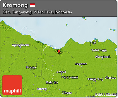 Physical Map of Kromong