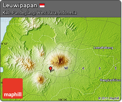 Physical Map of Leuwipapan