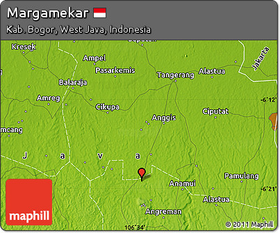 Physical Map of Margamekar