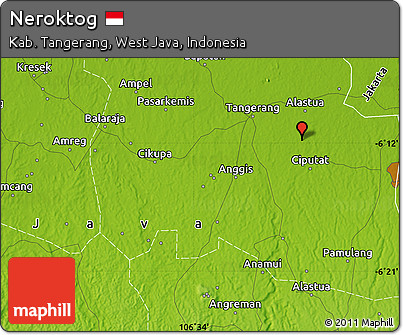 Physical Map of Neroktog
