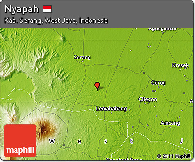 Physical Map of Nyapah
