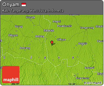 Physical Map of Onyam