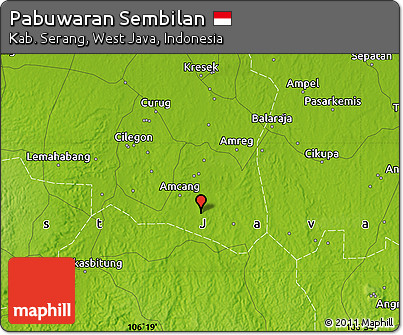 Physical Map of Pabuwaran Sembilan
