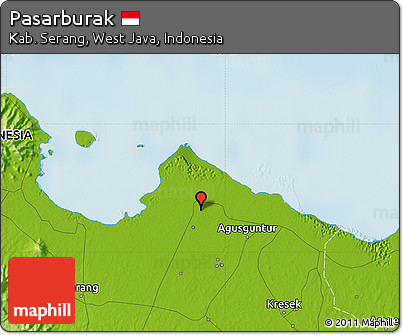 Physical Map of Pasarburak