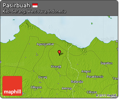 Physical Map of Pasirbuah