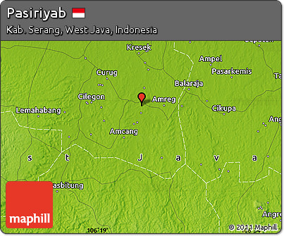 Physical Map of Pasiriyab