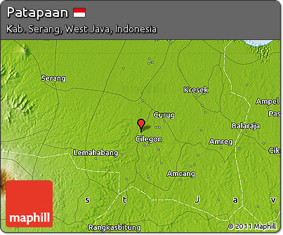 Physical Map of Patapaan