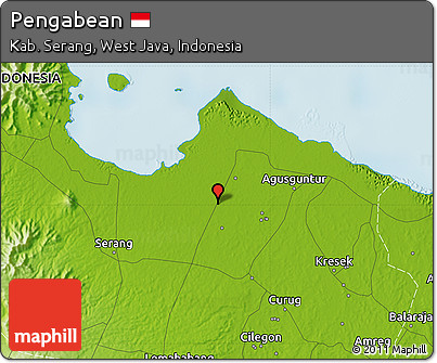 Physical Map of Pengabean