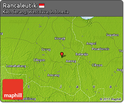 Physical Map of Rancaleutik