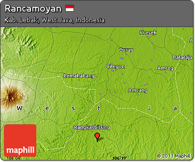 Physical Map of Rancamoyan