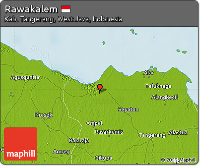 Physical Map of Rawakalem