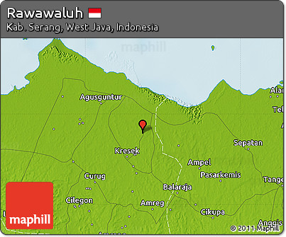 Physical Map of Rawawaluh