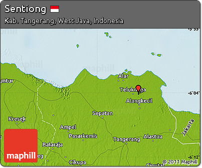 Physical Map of Sentiong