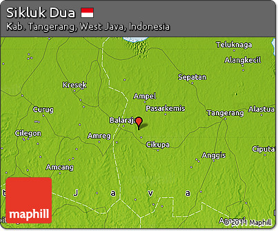 Physical Map of Sikluk Dua