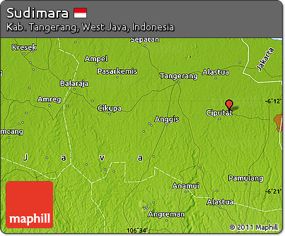 Physical Map of Sudimara