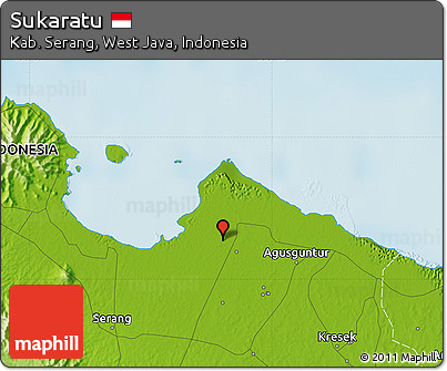 Physical Map of Sukaratu