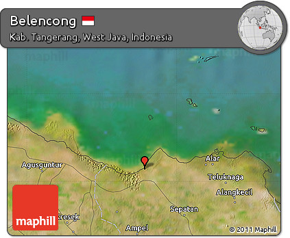Satellite Map of Belencong