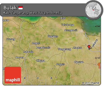 Satellite Map of Bulak