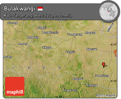 Satellite Map of Bulakwangi