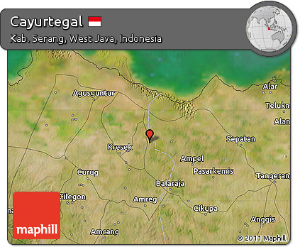 Satellite Map of Cayurtegal