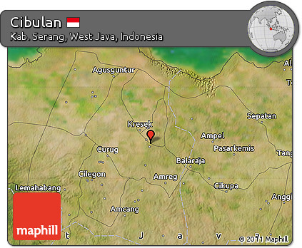 Satellite Map of Cibulan