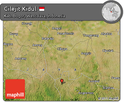 Satellite Map of Cilejit Kidul